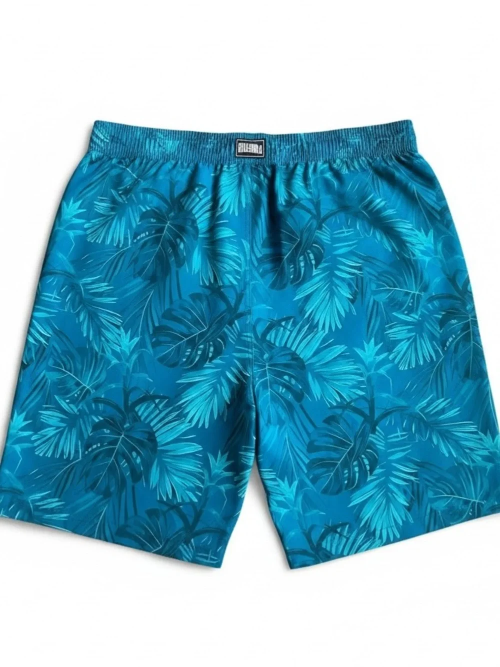 🆕 Dad-Mens Swim Trunks With Compression Liner-5in/9in BlueTropical